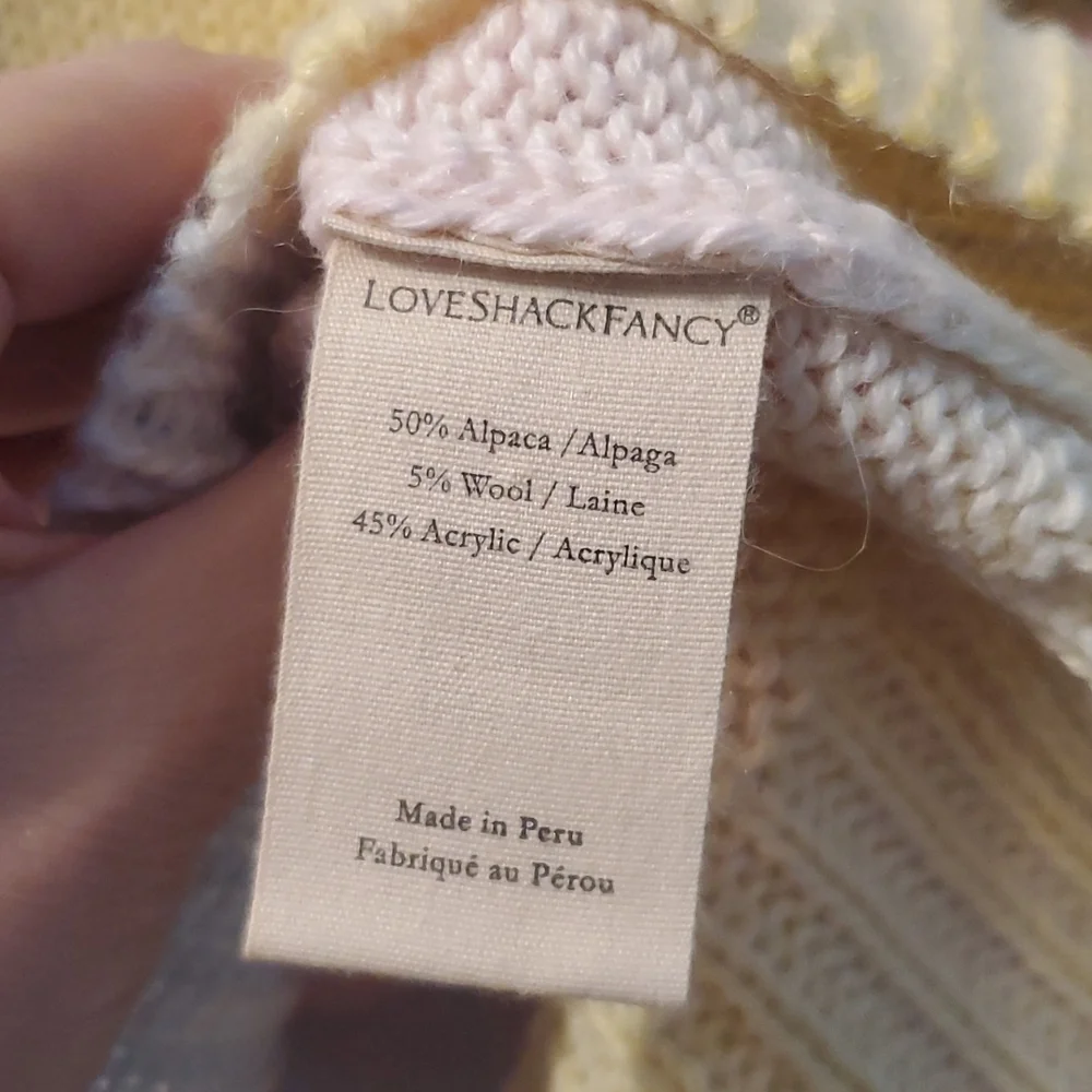 Loveshackfancy Rosie Pullover Sweater Fairy Tale